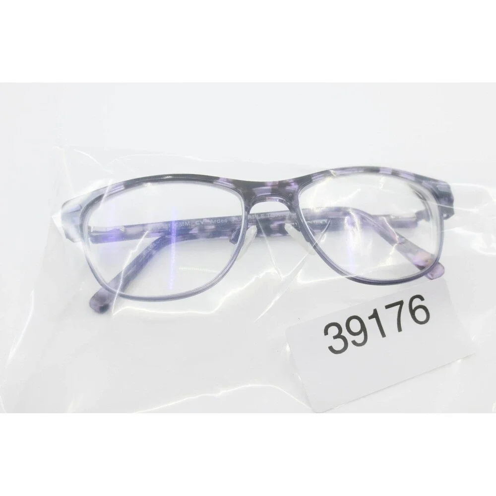 Ellen Tracy Ardee Eyeglasses Purple Tortoise Cat Eye Frames 51-16-130 CV